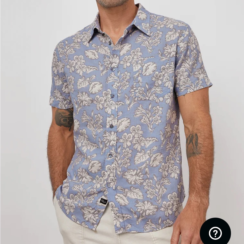 Rails Carson Shirt In Rustic Flowers Size Xl - image 1